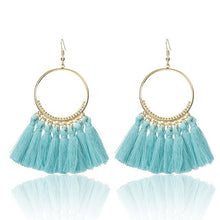 Load image into Gallery viewer, New Tassel Earrings For Women Fringe Earing Fashion Jewelry Holiday Female Autumn Style Ethnic Hanging Dangle Drop Earrings Gift