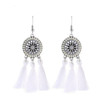 Load image into Gallery viewer, New Tassel Earrings For Women Fringe Earing Fashion Jewelry Holiday Female Autumn Style Ethnic Hanging Dangle Drop Earrings Gift