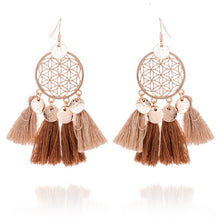 Load image into Gallery viewer, New Tassel Earrings For Women Fringe Earing Fashion Jewelry Holiday Female Autumn Style Ethnic Hanging Dangle Drop Earrings Gift