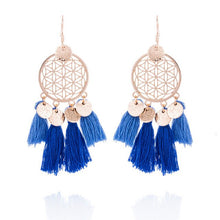 Load image into Gallery viewer, New Tassel Earrings For Women Fringe Earing Fashion Jewelry Holiday Female Autumn Style Ethnic Hanging Dangle Drop Earrings Gift
