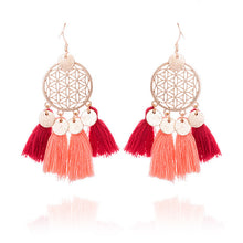Load image into Gallery viewer, New Tassel Earrings For Women Fringe Earing Fashion Jewelry Holiday Female Autumn Style Ethnic Hanging Dangle Drop Earrings Gift
