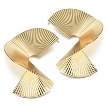 Load image into Gallery viewer, Fashion Statement Earrings Big Geometric earrings For Women Hanging Dangle Earrings Drop Earing Jewelry Wholesale tassel
