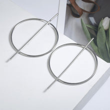 Load image into Gallery viewer, Fashion Statement Earrings 2019 Big Geometric earrings For Women Hanging Dangle Earrings Drop Earing modern Jewelry
