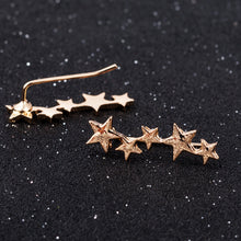 Load image into Gallery viewer, Fashion Statement Earrings 2019 Metal Star Moon Geometric Earrings For Women Hanging Dangle Earrings Drop Earing Modern Jewelry
