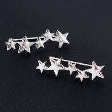 Load image into Gallery viewer, Fashion Statement Earrings 2019 Metal Star Moon Geometric Earrings For Women Hanging Dangle Earrings Drop Earing Modern Jewelry
