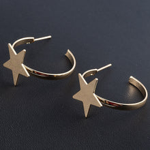 Load image into Gallery viewer, Fashion Statement Earrings 2019 Metal Star Moon Geometric Earrings For Women Hanging Dangle Earrings Drop Earing Modern Jewelry
