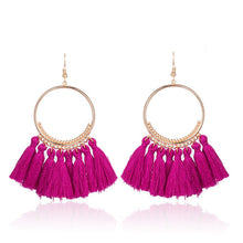 Load image into Gallery viewer, New Tassel Earrings For Women Fringe Earing Fashion Jewelry Holiday Female Autumn Style Ethnic Hanging Dangle Drop Earrings Gift
