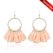 Load image into Gallery viewer, New Tassel Earrings For Women Fringe Earing Fashion Jewelry Holiday Female Autumn Style Ethnic Hanging Dangle Drop Earrings Gift
