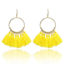 Load image into Gallery viewer, New Tassel Earrings For Women Fringe Earing Fashion Jewelry Holiday Female Autumn Style Ethnic Hanging Dangle Drop Earrings Gift
