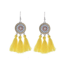 Load image into Gallery viewer, New Tassel Earrings For Women Fringe Earing Fashion Jewelry Holiday Female Autumn Style Ethnic Hanging Dangle Drop Earrings Gift
