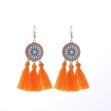 Load image into Gallery viewer, New Tassel Earrings For Women Fringe Earing Fashion Jewelry Holiday Female Autumn Style Ethnic Hanging Dangle Drop Earrings Gift
