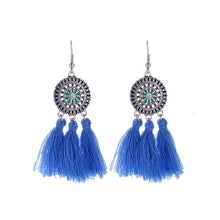 Load image into Gallery viewer, New Tassel Earrings For Women Fringe Earing Fashion Jewelry Holiday Female Autumn Style Ethnic Hanging Dangle Drop Earrings Gift
