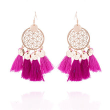 Load image into Gallery viewer, New Tassel Earrings For Women Fringe Earing Fashion Jewelry Holiday Female Autumn Style Ethnic Hanging Dangle Drop Earrings Gift
